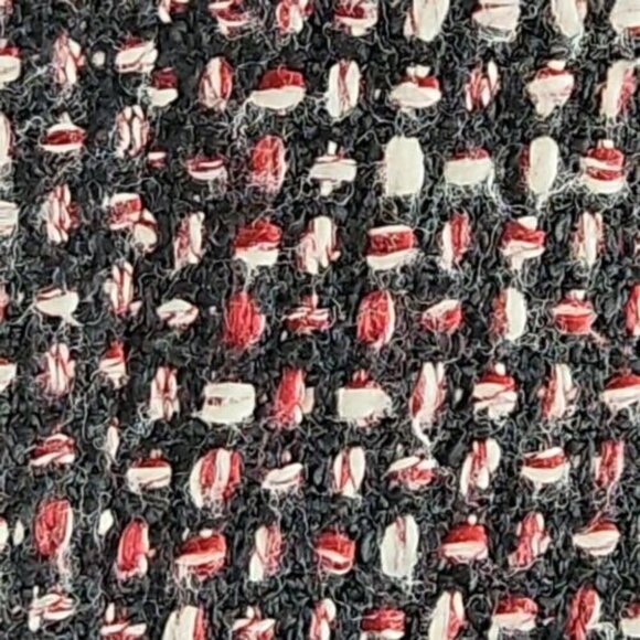 Tape Measure Women's Tweed Jacket Blazer 3-Button Port and Black Lace Gothcore - Picture 12 of 16